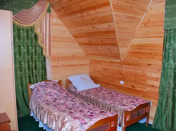 2-х комнатный 6-местный Стандарт. Отель «Вертикаль». Домбай-гостиницы