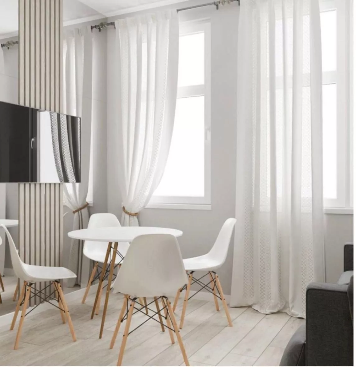 . Квартира в многоквартирном доме Двухуровневая студия. Красная Поляна