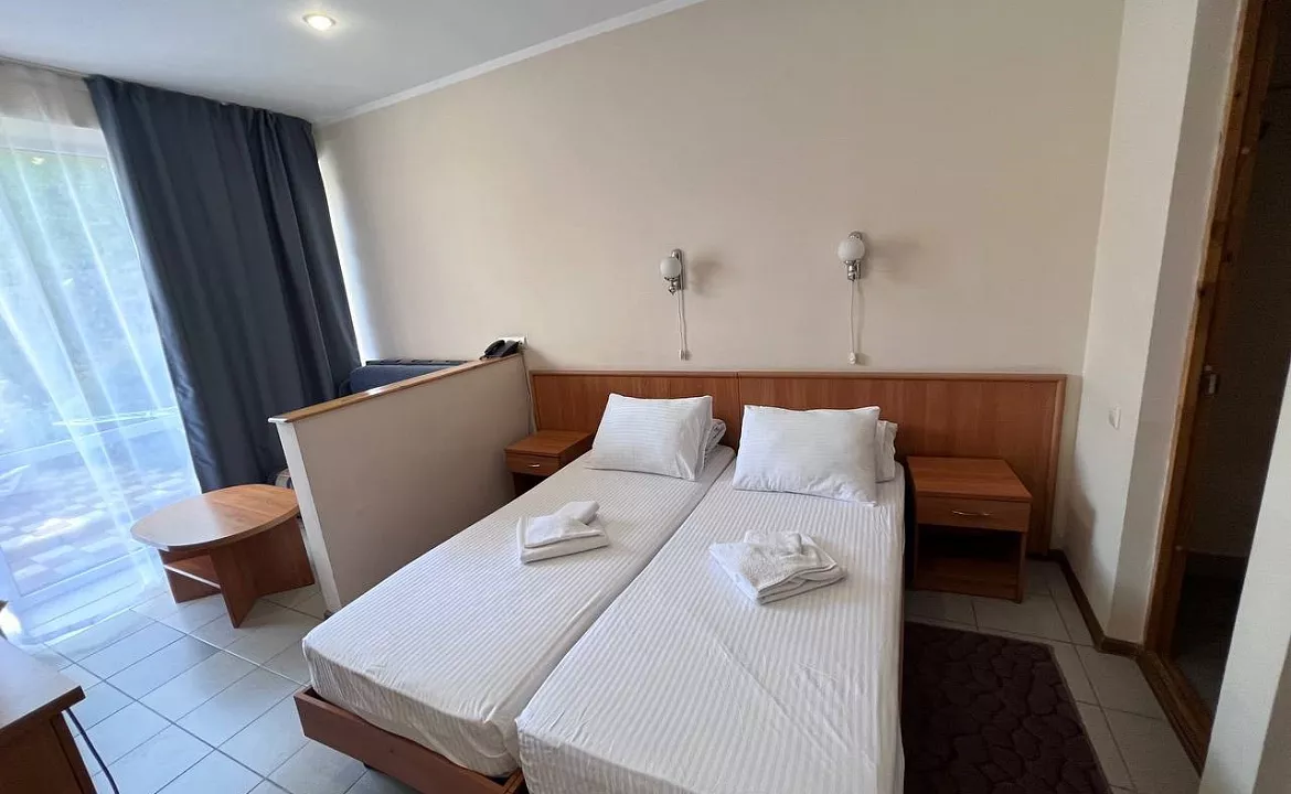 Стандартный 2-х местный номер с двумя раздельными кроватями. Отель "Галотель". Адлер