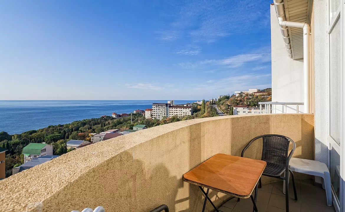 Квартира-студио №35. Квартира в многоквартирном доме Видовые апартаменты в Мисхоре. Кореиз Квартира-студио №35. Квартира в многоквартирном доме Видовые апартаменты в Мисхоре. Кореиз