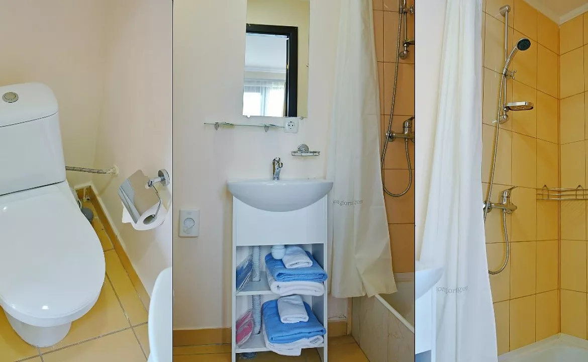 Стандартный номер с кухней и двуспальной кроватью. Гостиничный комплекс Зеленый мыс. Алупка