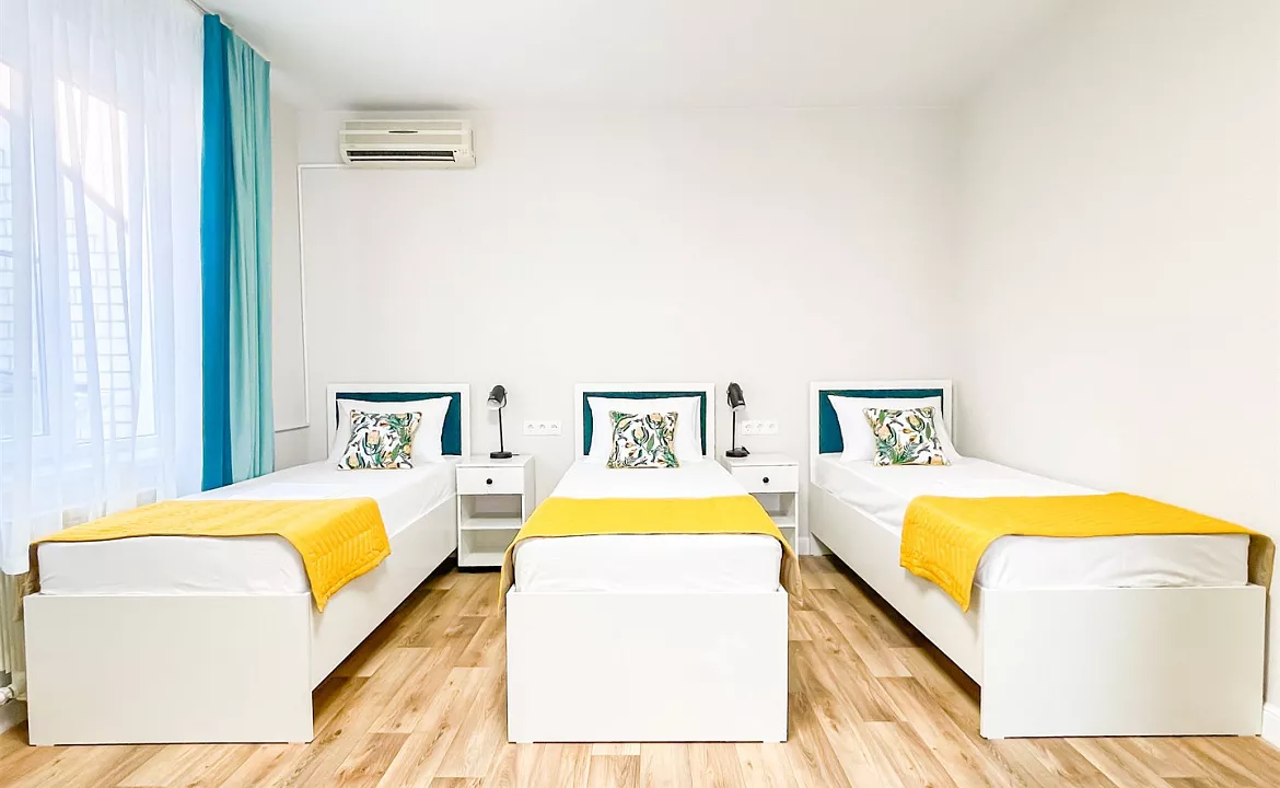 Стандарт 3-хместный с дополнительным местом. Отель Автор. Анапа