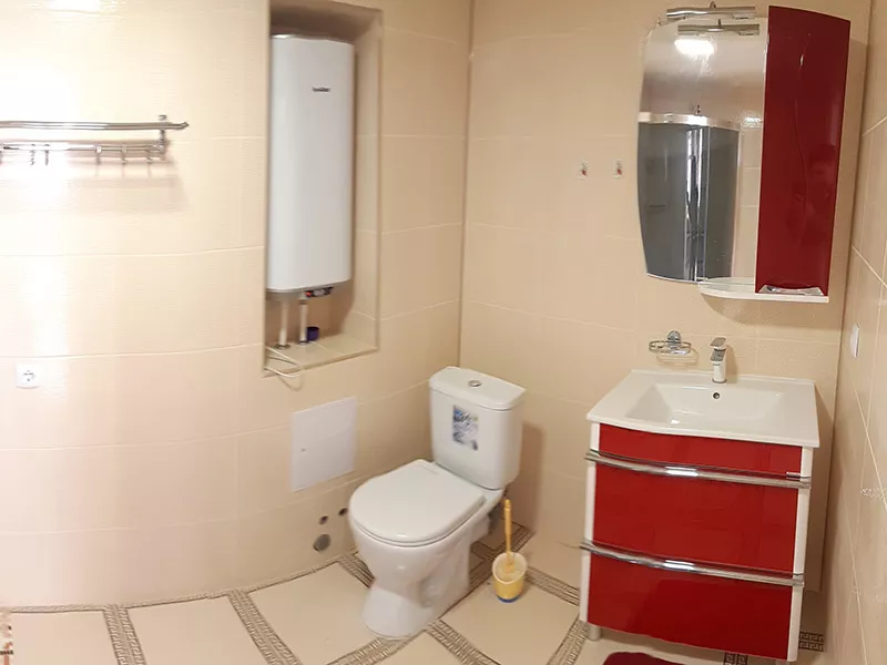 2-х уровневые Апартаменты с кухней, балконом и видом на море. Коттедж «Алустон». Рыбачье