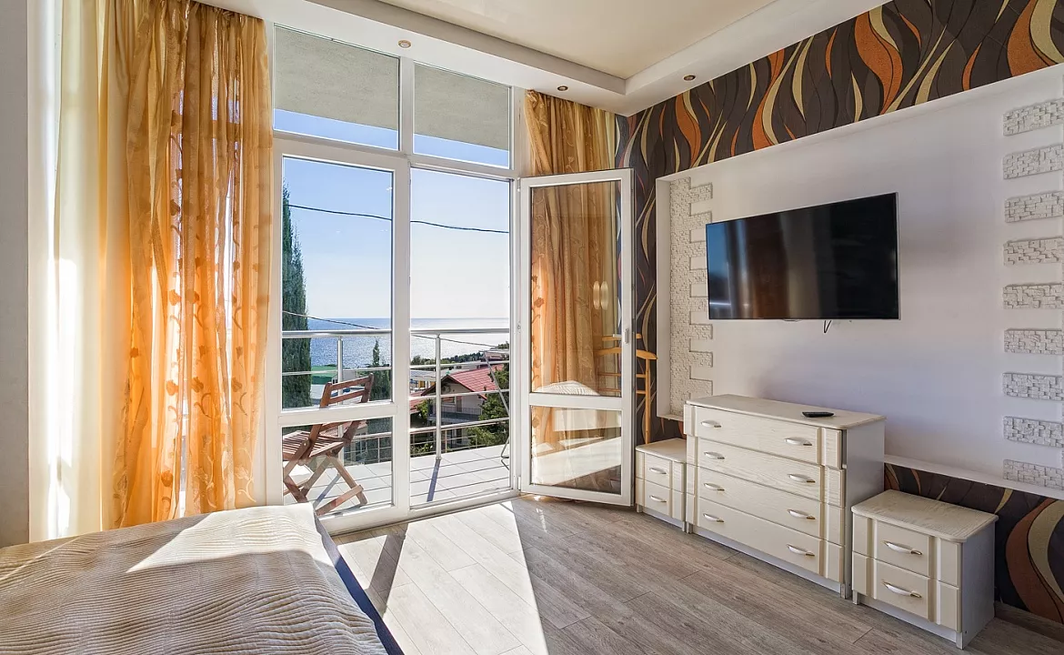 Квартира-студио №4. Квартира в многоквартирном доме Видовые апартаменты в Мисхоре. Кореиз Квартира-студио №4. Квартира в многоквартирном доме Видовые апартаменты в Мисхоре. Кореиз