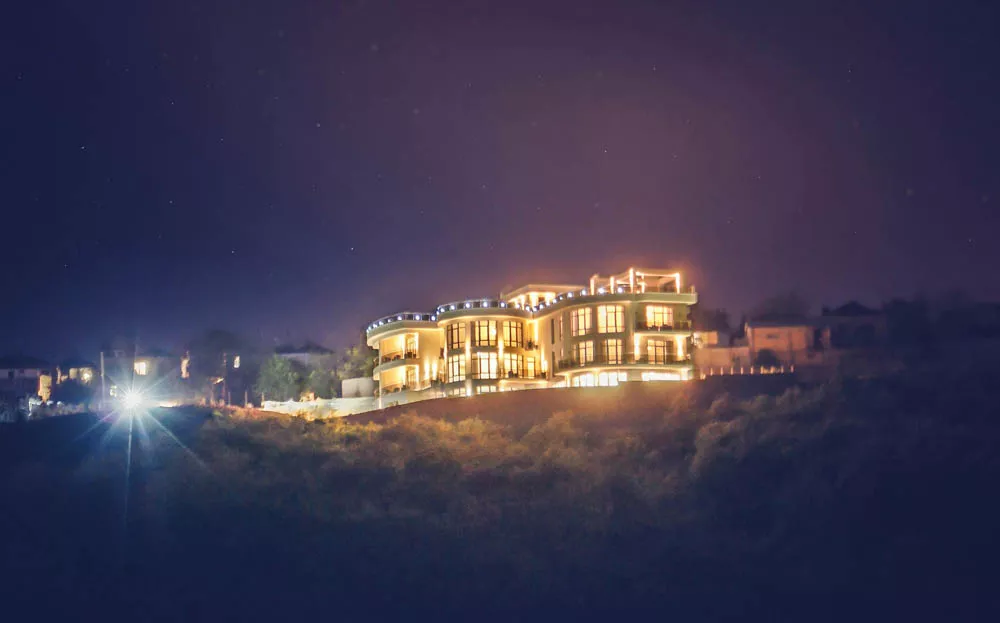 . Отель «Мирный». Алушта