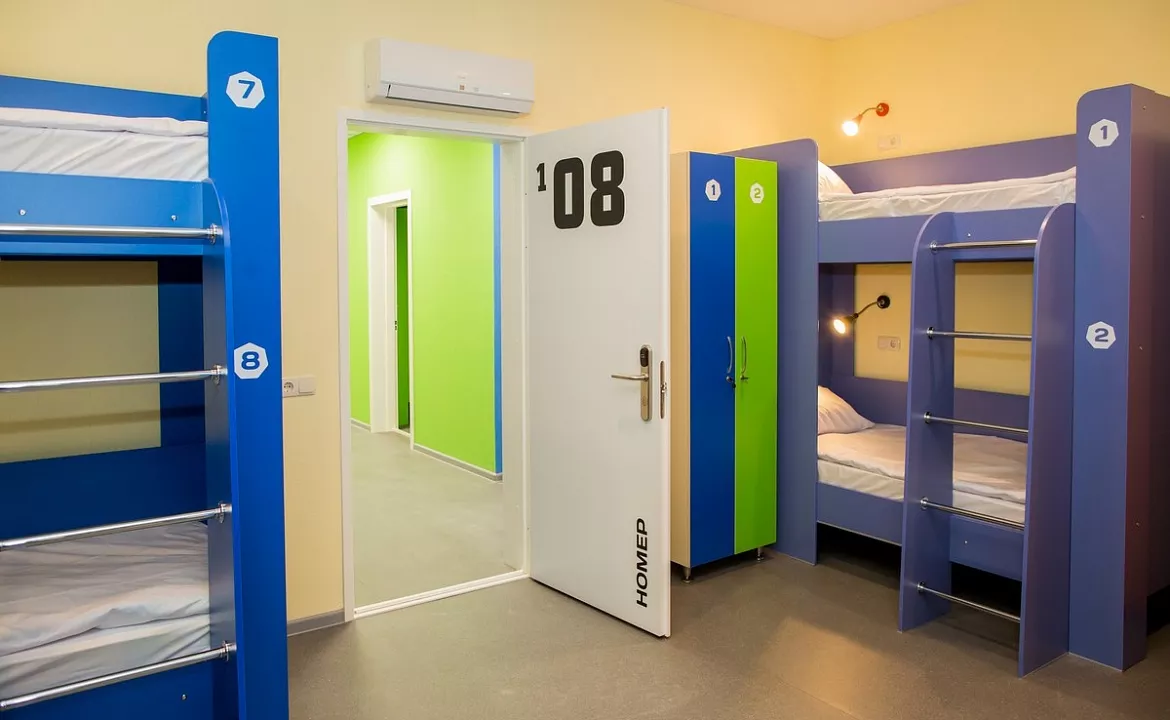 6- местный номер. Хостел Борода. Ялта