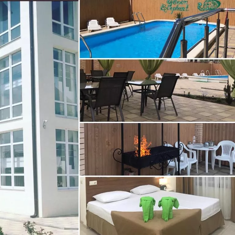 . Гостевой дом "Зеленый слон". Нижнее Джемете