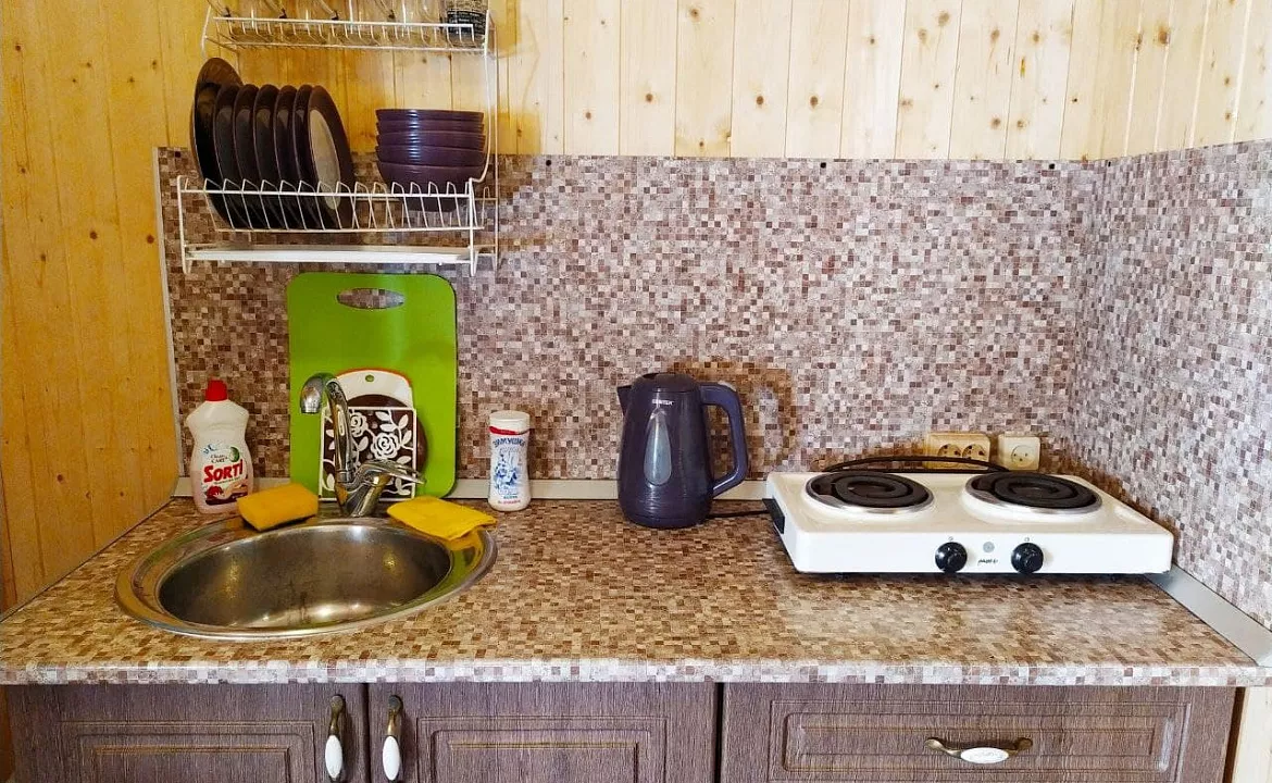 ДОМИК С ЛИЧНОЙ ТЕРРАСОЙ. Частный сектор "На Михайловский  8". Архипо-Осиповка