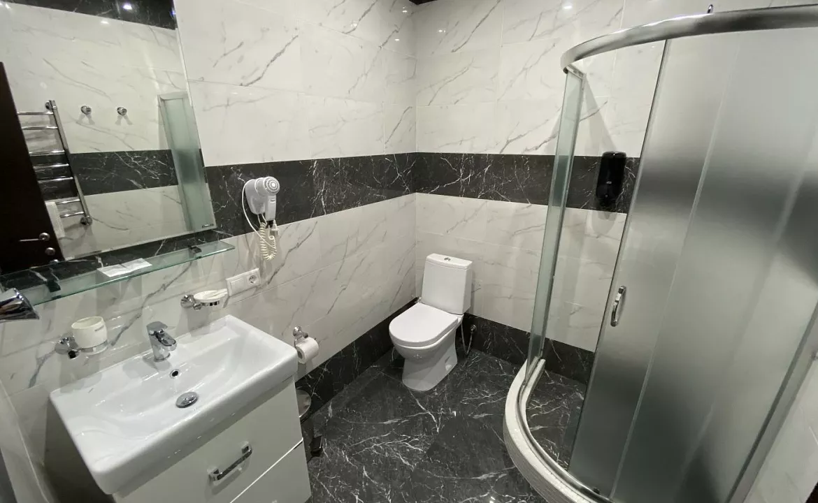 Улучшенный трехместный номер с 1 кроватью или 2 отдельными кроватями и креслом-кроватью. Отель BLUE MARINE HOTEL. Адлер