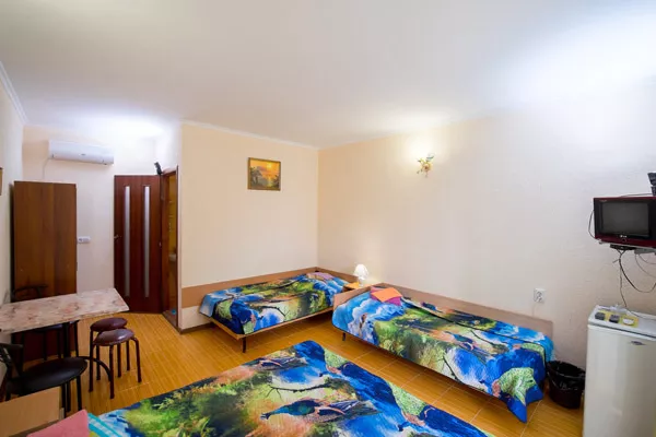 Четырёхместный до 4 человек. Отель "Янтарь". Саки