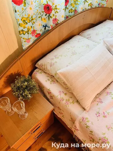 Двухместная с двуспальной кроватью. Гостевой дом "Selena". Анапа Двухместная с двуспальной кроватью. Гостевой дом "Selena". Анапа