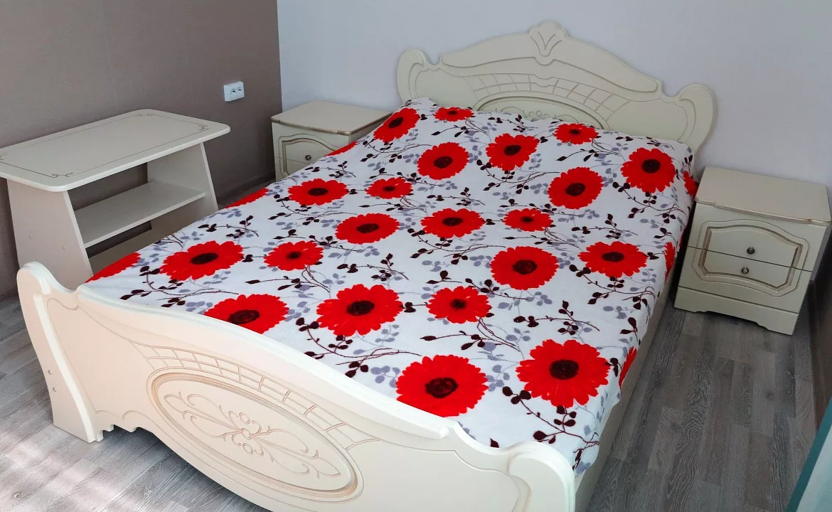 Двухместный номер с двуспальной кроватью. Гостевой дом на Переулке Фермерском 32/1. Адлер