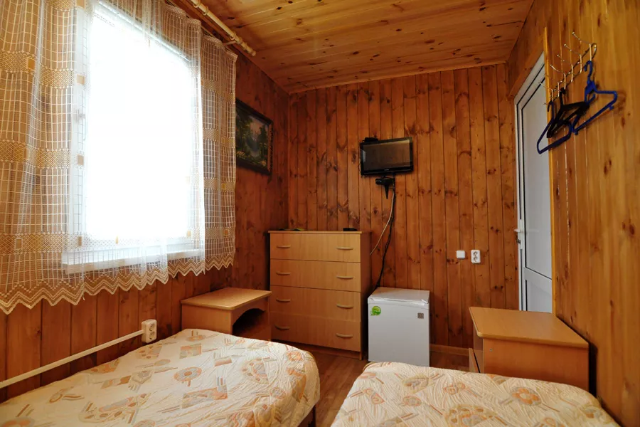 3-х местный стандарт. Пансионат Ракушка. Благовещенская