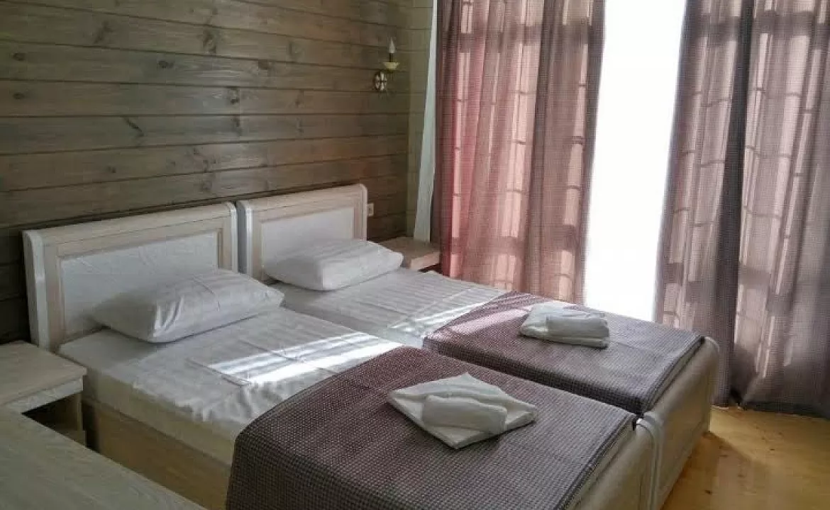 Номер с раздельными кроватями . Гостиница Гагра. Гагра