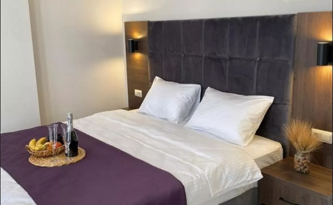 Deluxe Double Room with Mountain View. Отель Solar Hotel Krasnaya Polyana. Красная Поляна