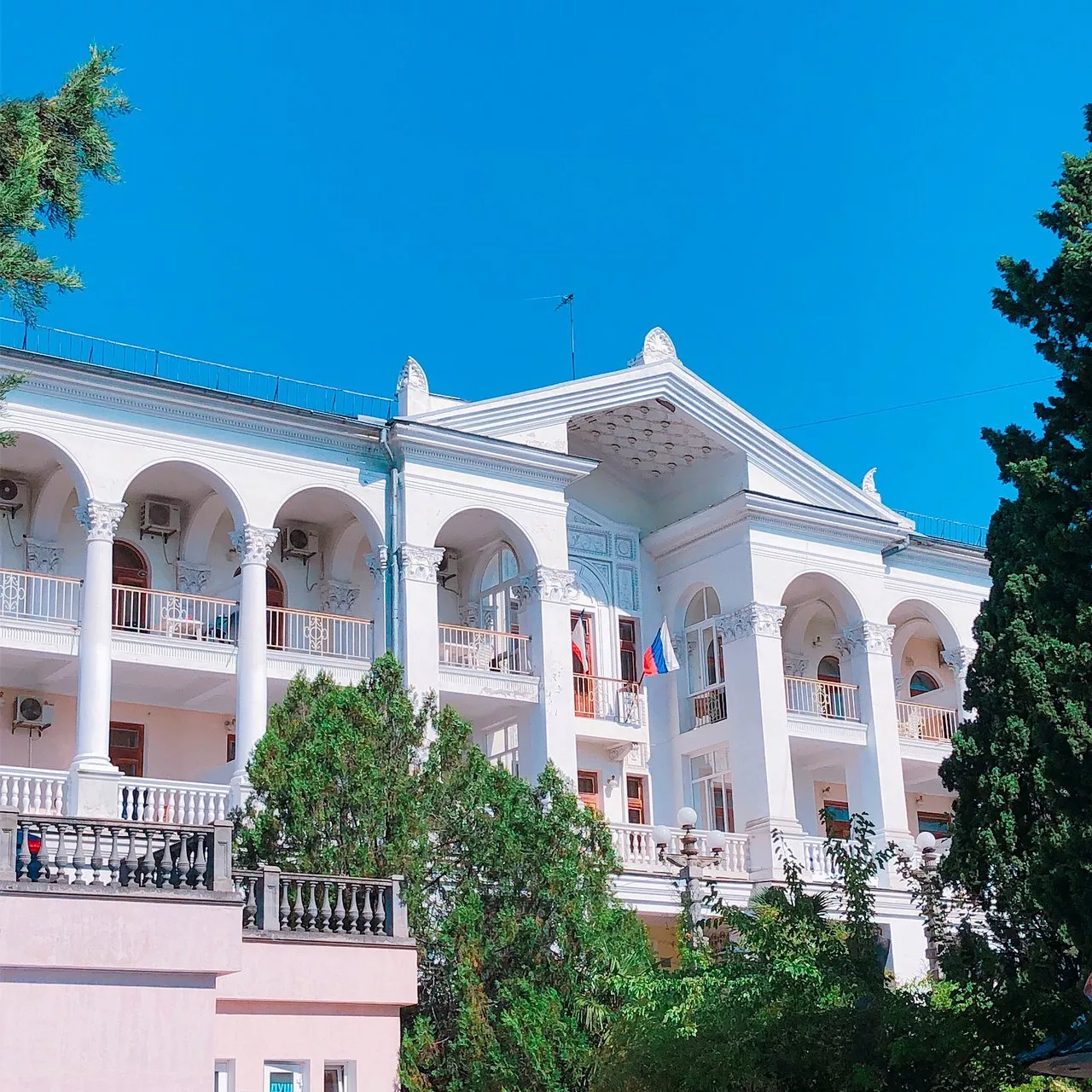 . Пансионат Севастополь. Ялта