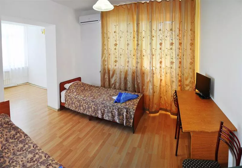 4-х местный 2 комнаты. Пансионат «Черноморский». Витязево