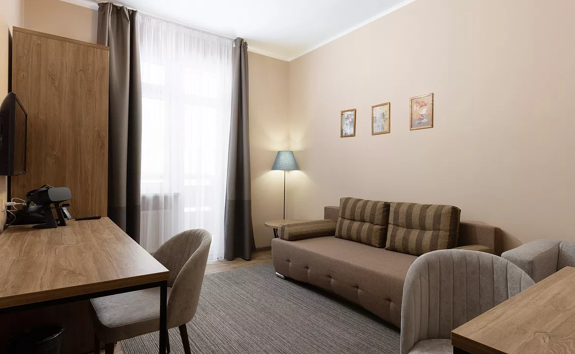 2-комнатный семейный номер. Отель "28". Красная Поляна