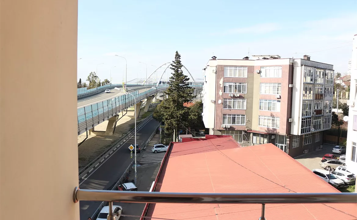 Молодежный номер с видом на ул. Ленина. Гостевой дом Сиар. Адлер