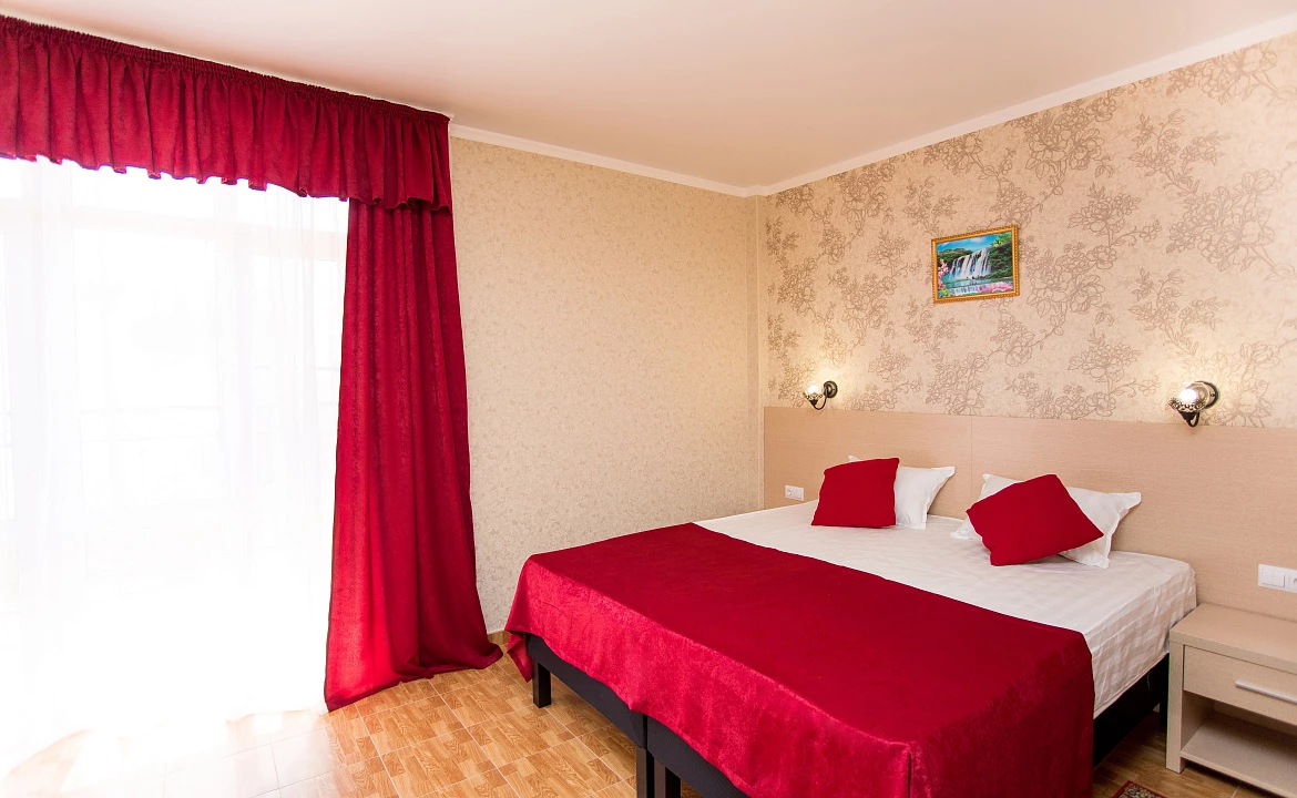 3-х местный «Стандарт» с видом на море. Отель "Alfa Summer". Анапа