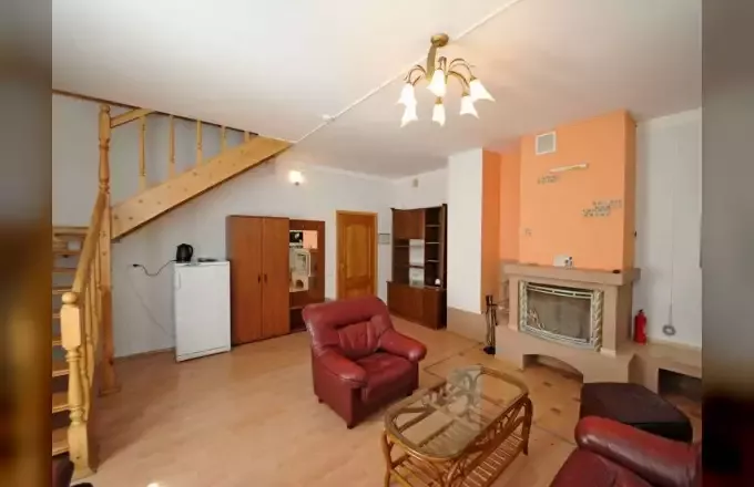 «Люкс» с камином (2-х уровневый). Отель «Поворот». Эльбрус - гостиницы