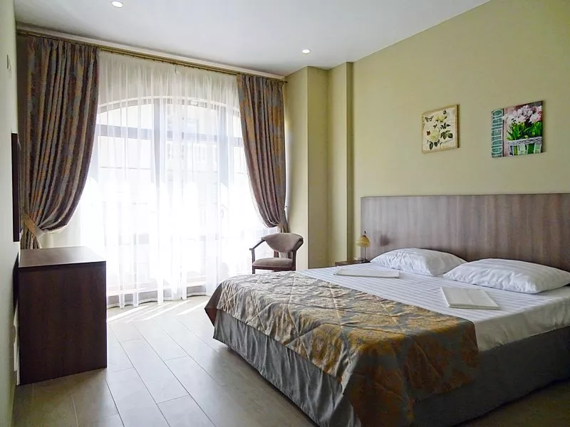 2-х местный номер Стандарт. Отель "Аквариус". Архипо-Осиповка