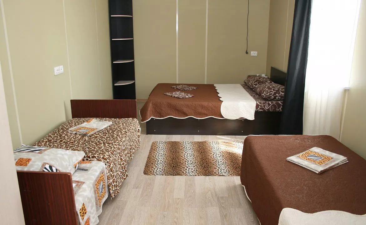 Четырёхместный номер. Гостевой дом 7Я. Голубицкая