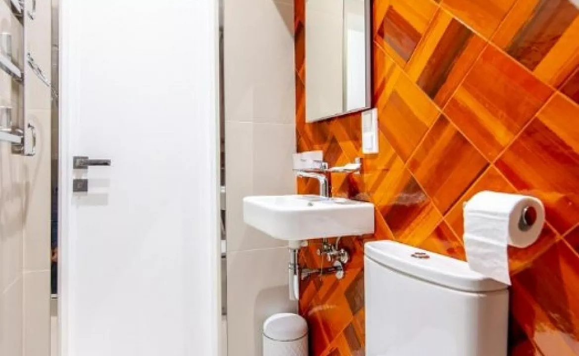 Двухместный номер с 1 кроватью и собственной ванной комнатой. Апарт-отель Намасте. Красная Поляна