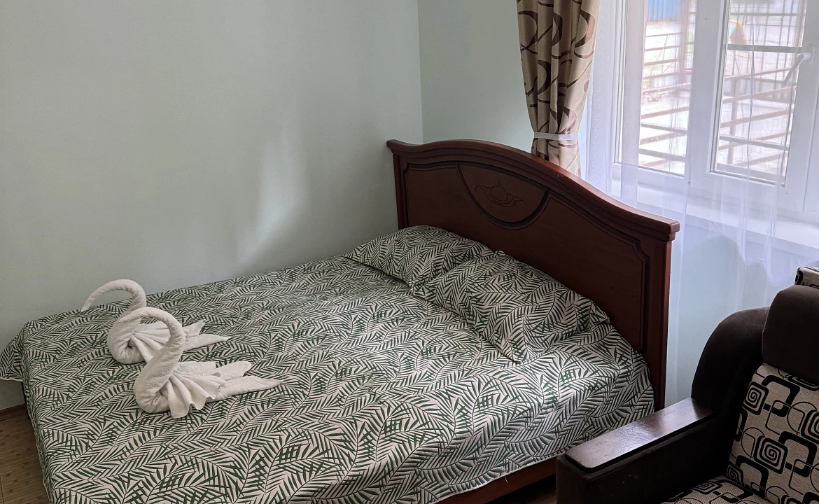 Семейный 3-х комнатный 1 этаж. Гостевой дом "Пантера". Гагра