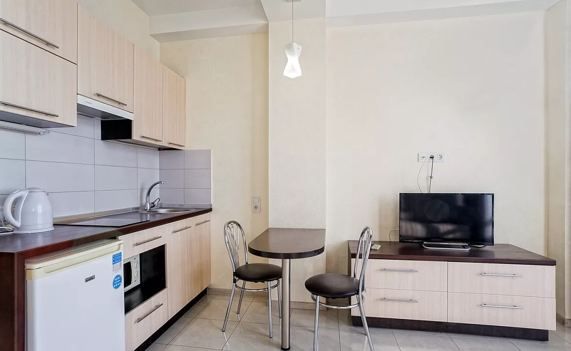 Квартира-студио №35. Квартира в многоквартирном доме Видовые апартаменты в Мисхоре. Кореиз Квартира-студио №35. Квартира в многоквартирном доме Видовые апартаменты в Мисхоре. Кореиз