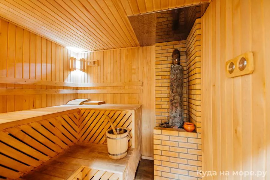 Баня. Коттедж в центре для семьи или 6−8 человек. Лазаревское