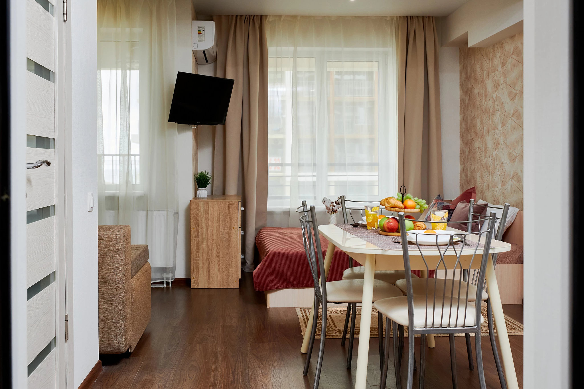 . Квартира в многоквартирном доме Каравелла Португалии. Дагомыс