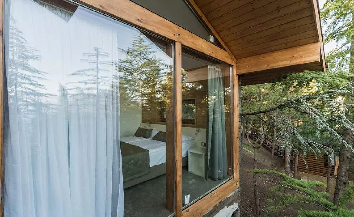 Новый коттедж с двумя спальнями, гостиной-студио с кухней и террасой. Пансионат "Береговой". Малый Маяк