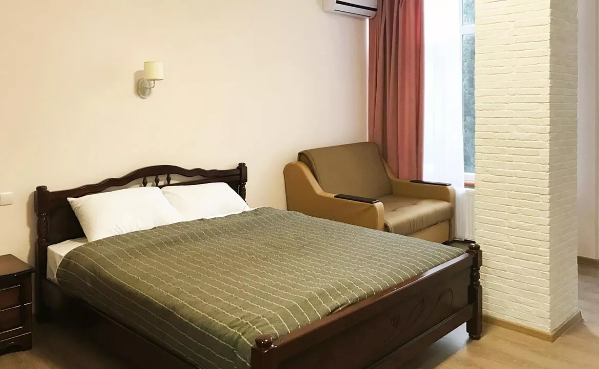 Студио с видом на парк. Отель Апарт-отель ПАЛЬМА. Гаспра