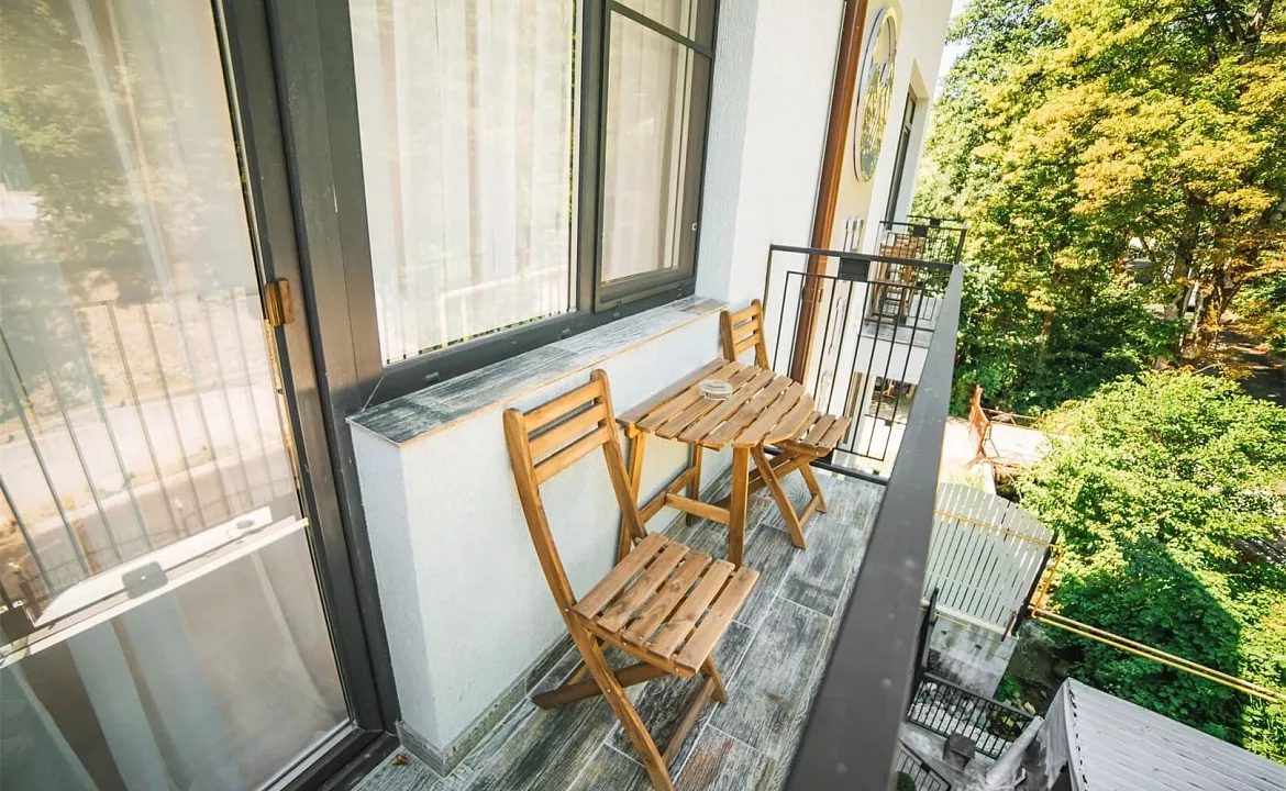 Супериор с балконом и видом на горы. Отель «HILLS POLYANA». Красная Поляна