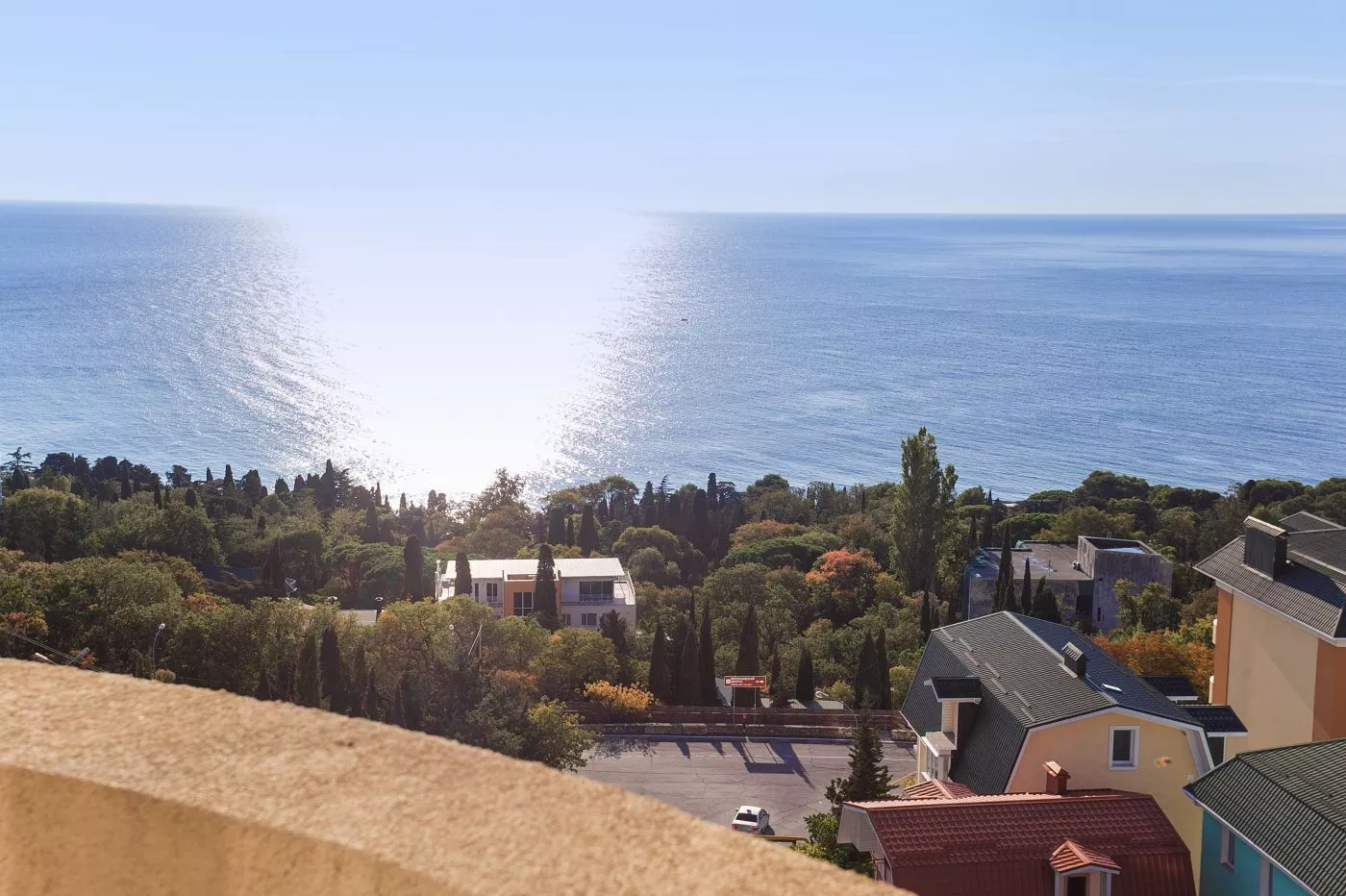 . Квартира в многоквартирном доме Видовые апартаменты в Мисхоре. Кореиз . Квартира в многоквартирном доме Видовые апартаменты в Мисхоре. Кореиз