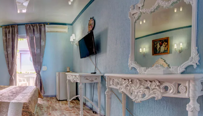 №4Б «БЕЛОЕ БАРОККО» — ЭКОНОМ. Мини-отель "Рубензон". Утёс