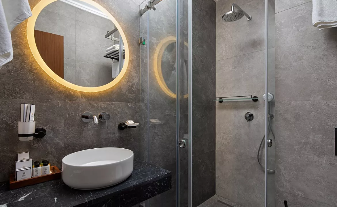 Стандарт 2-местный с видом на бассейн. Отель «Атмосфера»- Геленджик. Геленджик