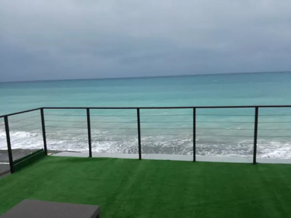 «Люкс» с  балконом (S =10 м2) с видом на море. Гостевой дом Эдем в Волконке. Лазаревское