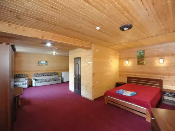 Студия 1. Новый корпус. Гостиничный комплекс «Таулу». Домбай-гостиницы