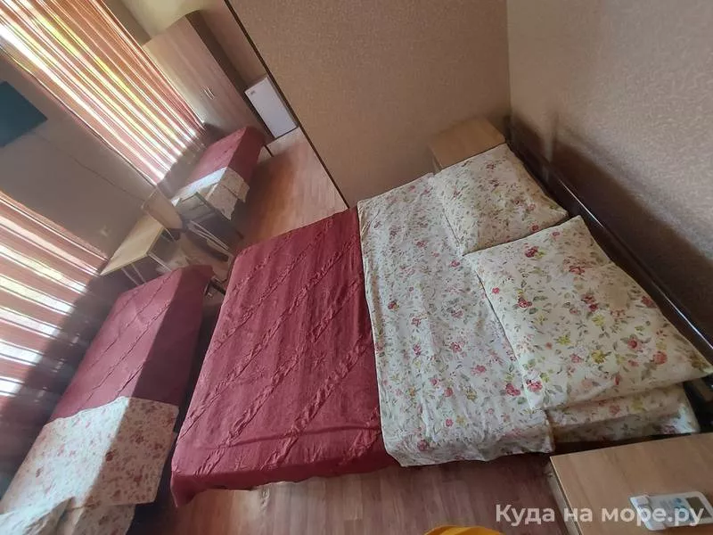 Стандартный четырёхместный номер. Гостевой дом "Нур". Ольгинка