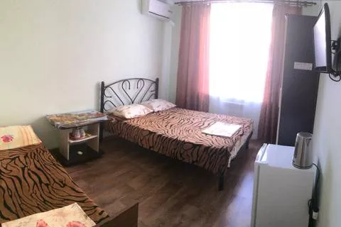 Комната для троих с душем и туалетом на 2 комнаты. Гостевой дом Винтаж. Лазаревское