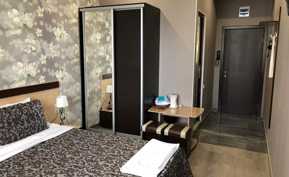 2-х местный номер с балконом. Апарт-отель «Близнецы». Адлер