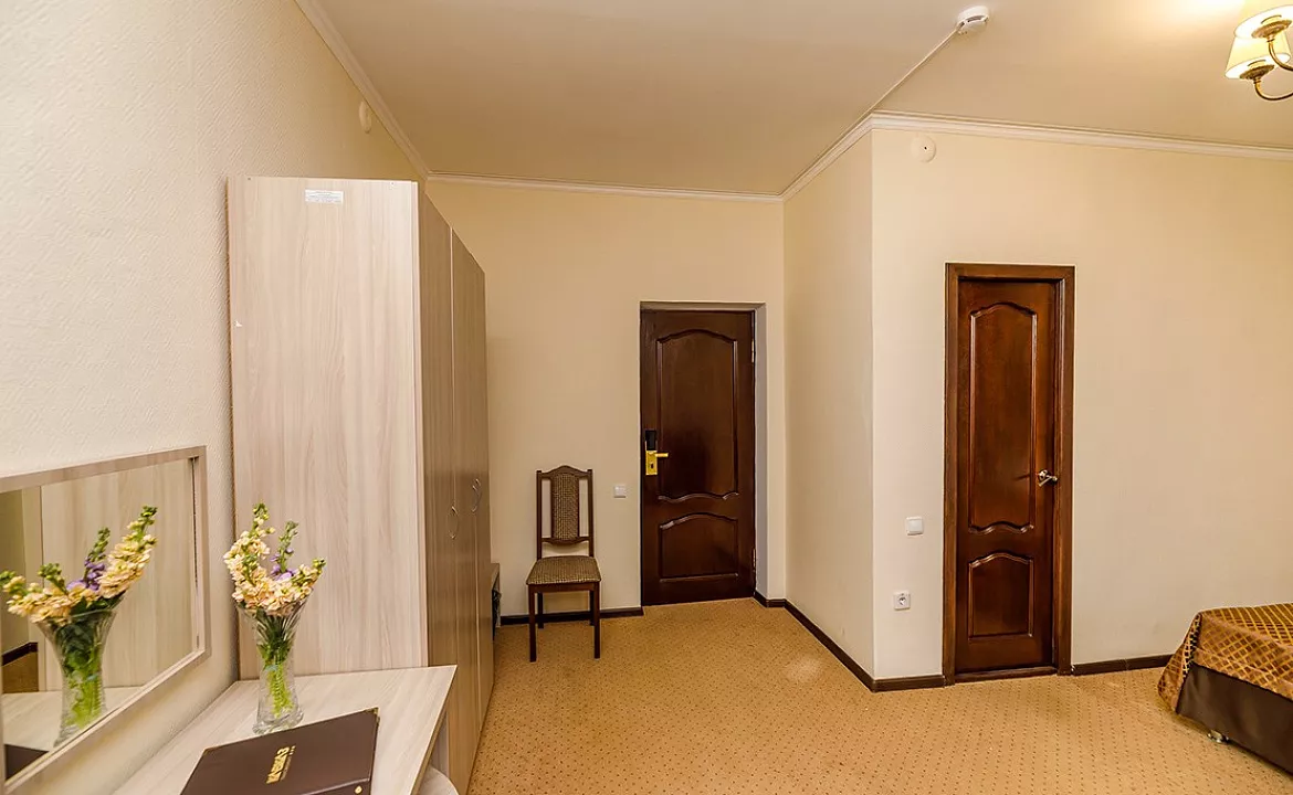 Стандарт однокомнатный. Пансионат «Кавказ»★★★. Геленджик