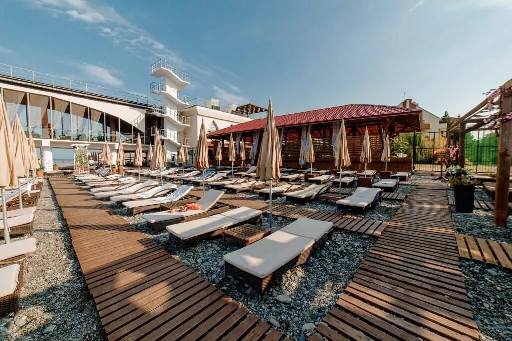 . ОТЕЛЬ & СПА «ПРОМЕТЕЙ КЛУБ». Лазаревское