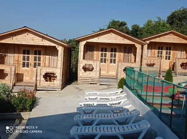 Домики под ключ 3-местные. Гостевой комплекс "Эдем". Новый Афон