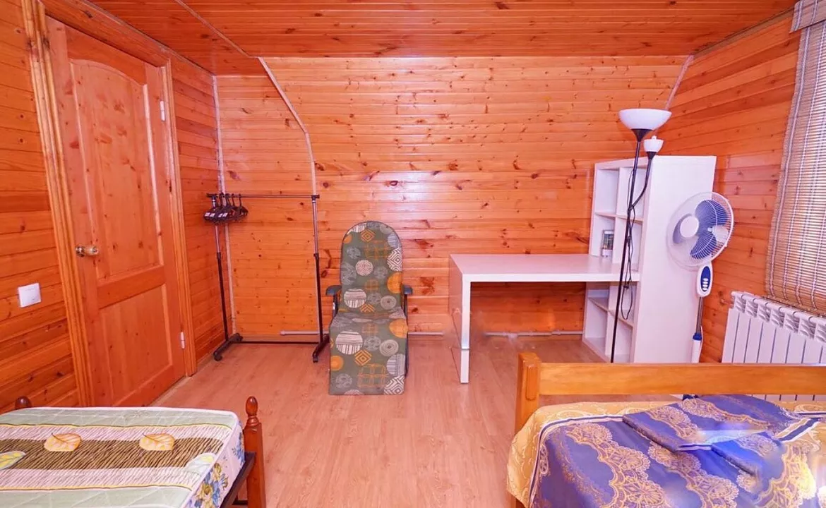 Дом под ключ 120 кв.м.. Коттедж "Брусовый у Моря с бассейном". Макопсе