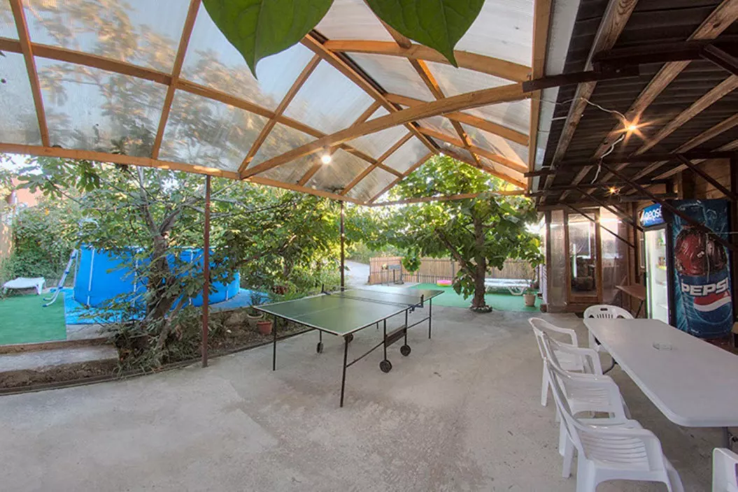 . Коттедж "Брусовый у Моря с бассейном". Макопсе