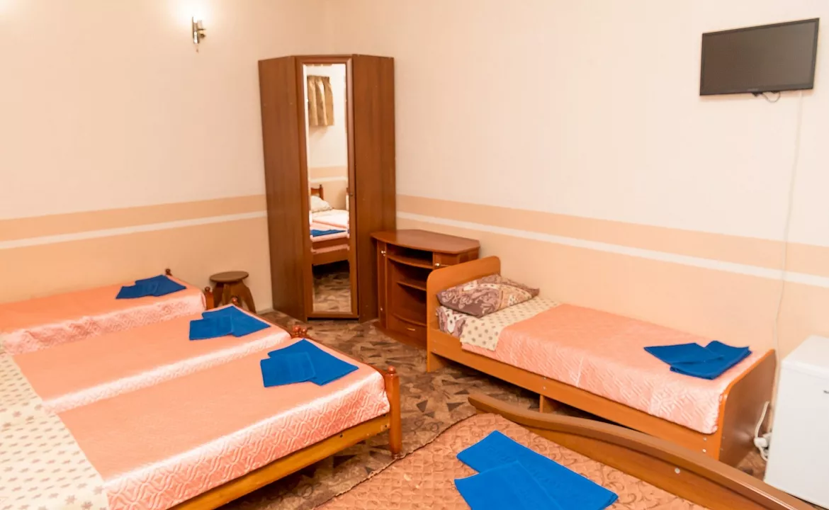 Пятиместный номер класса стандарт со всеми удобствами. Гостевой дом "Ника" - Анапа. Анапа Пятиместный номер класса стандарт со всеми удобствами. Гостевой дом "Ника" - Анапа. Анапа