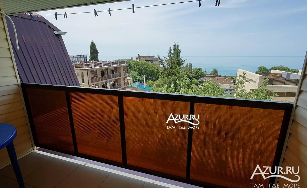 № 12 Трёхместный номер с балконом. Гостевой дом "Семейный отдых" - Лазаревское. Лазаревское